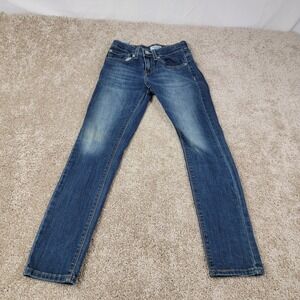 Denizen Levi's Jeans Slim Fit Adjustable Waist Dark Wash Denim Girls Size 10‎